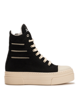 CALIPSO 300 ZIPLINE – Black High-Top Sneakers