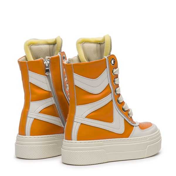 Iside in Orange Leather