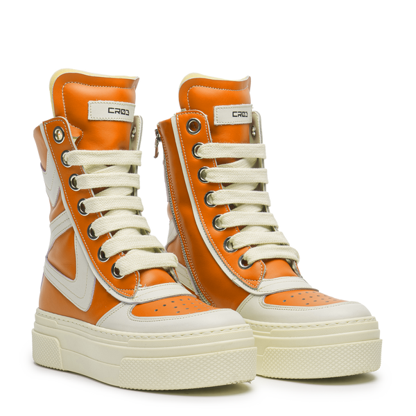 Iside in Orange Leather