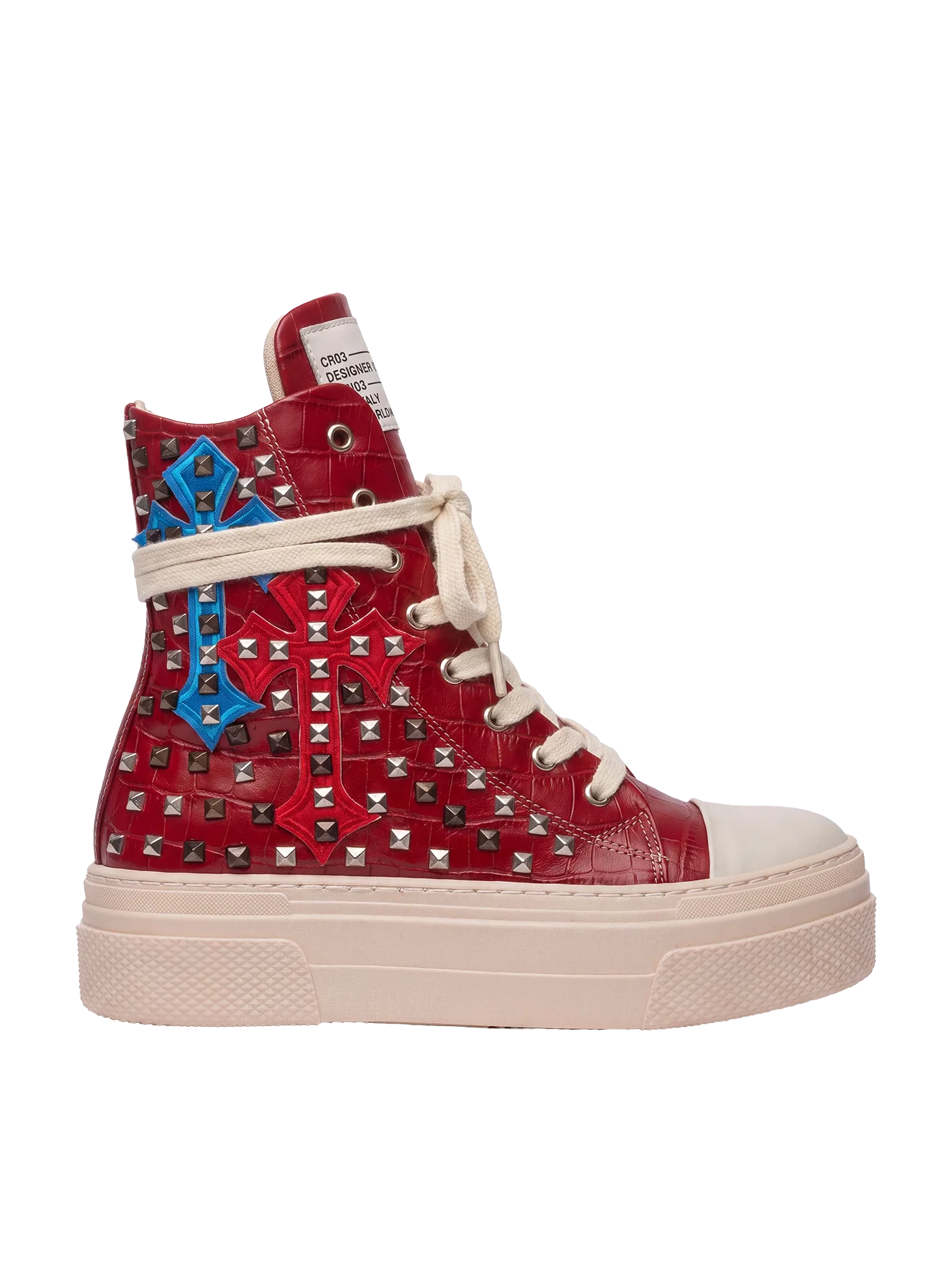 CALIPSO COCO - Red Cross Studs