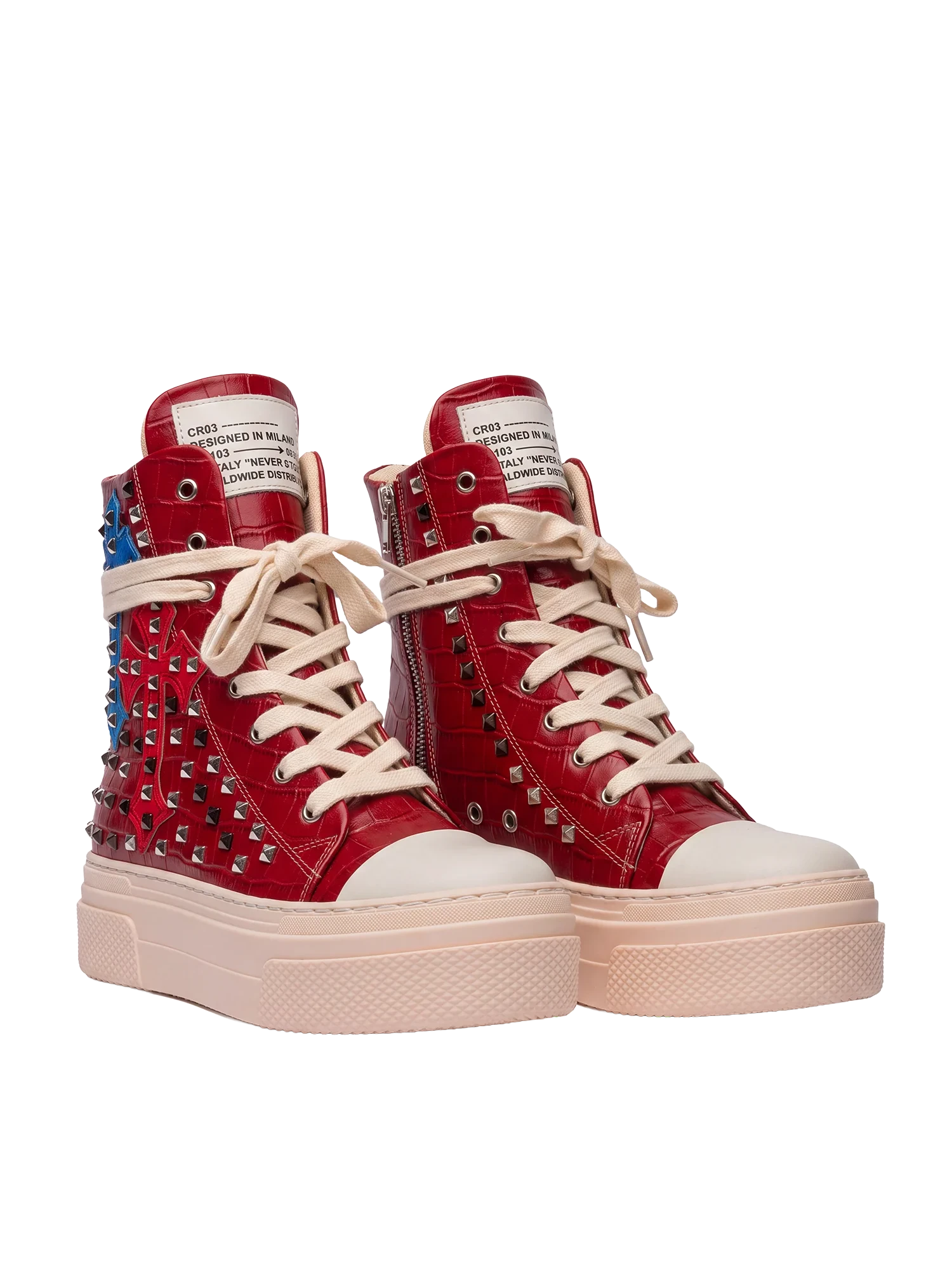 CALIPSO COCO - Red Cross Studs