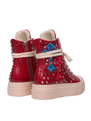 CALIPSO COCO - Red Cross Studs