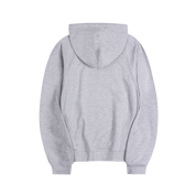 "CR03" Melange Grey Hoodie-Hoodie-CRISTIANZEROTRE