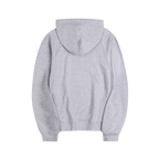 "CR03" Melange Grey Hoodie-Hoodie-CRISTIANZEROTRE