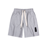 "CR03" Melange Grey Short-Shorts-CRISTIANZEROTRE