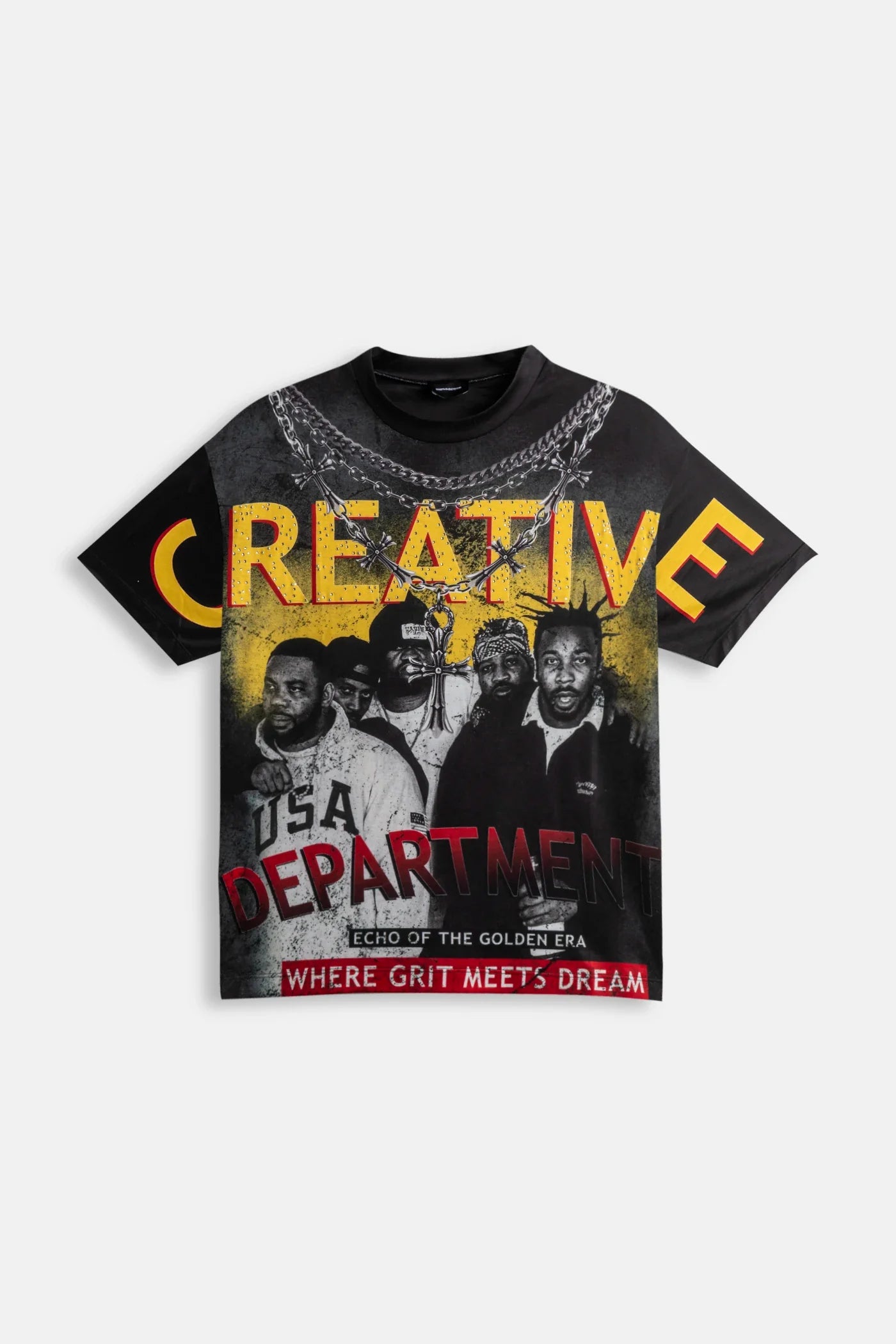 CR03 Creative Department Tee – Echo of the Golden Era