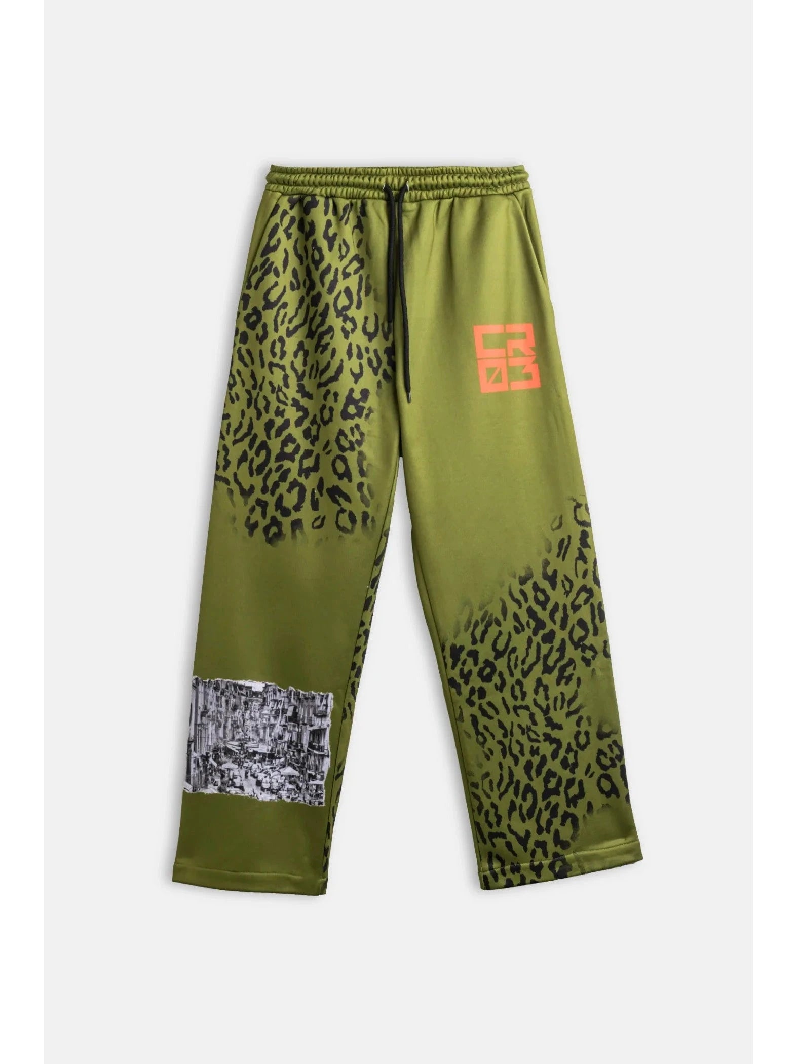 CR03 Creative Safari Pants – Olive Green Sublimation