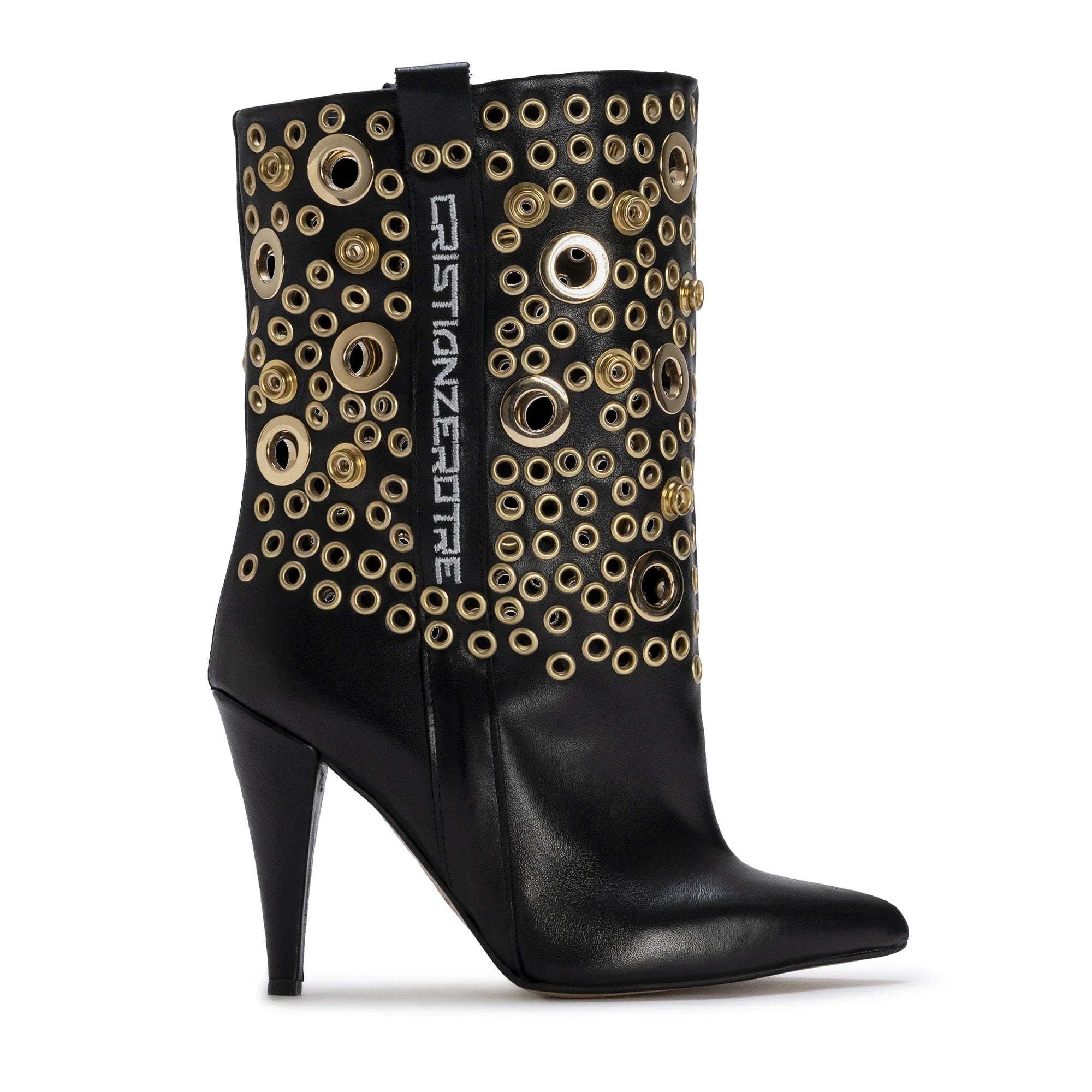 STORM – Gold Eyelet Heels
