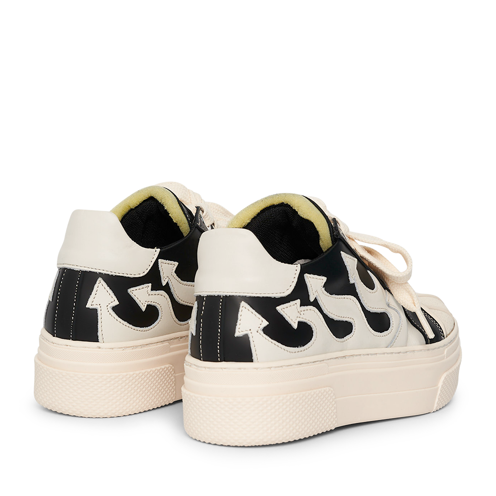 CALIPSO FLAME – Black White Low-Sneaker-CRISTIANZEROTRE