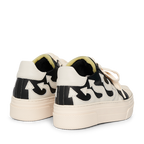 CALIPSO FLAME – Black White Low-Sneaker-CRISTIANZEROTRE
