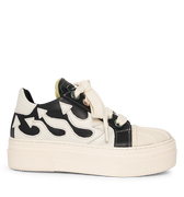 CALIPSO FLAME – Black White Low-Sneaker-CRISTIANZEROTRE