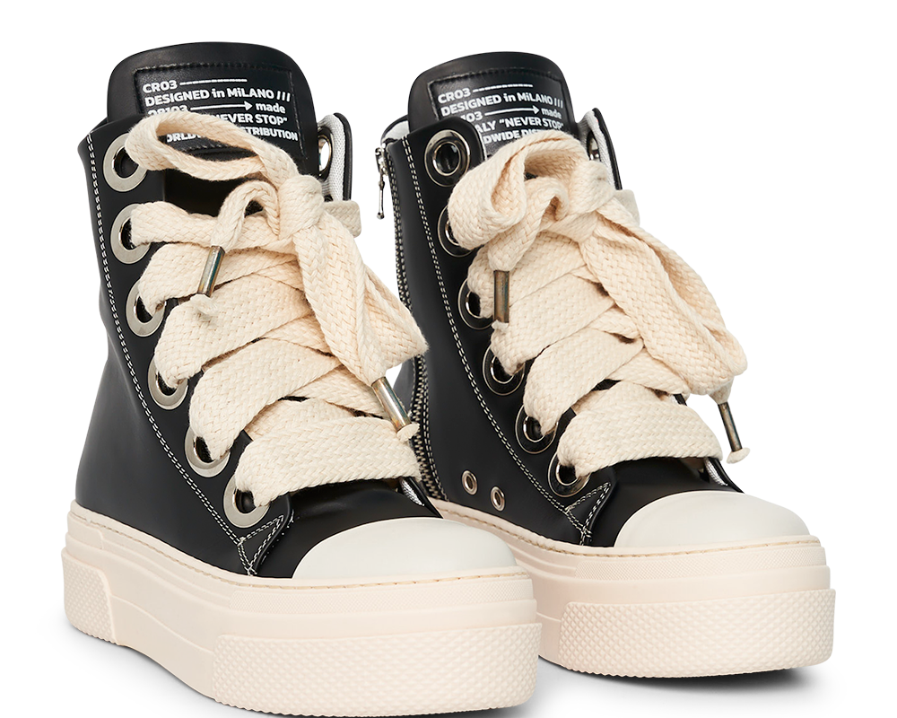 Calipso 300 – Classic Black Leather-Sneaker-CRISTIANZEROTRE