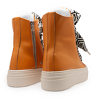 Calipso 300 – Orange Lace Rhombus-Sneaker-CRISTIANZEROTRE