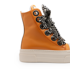Calipso 300 – Orange Lace Rhombus-Sneaker-CRISTIANZEROTRE