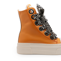 Calipso 300 – Orange Lace Rhombus-Sneaker-CRISTIANZEROTRE