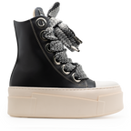 Calipso 600 – Black Lace Black & White-Sneaker-CRISTIANZEROTRE