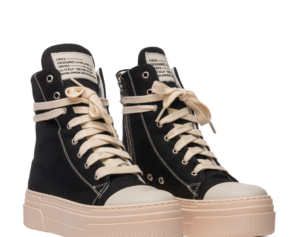 Calipso – Classic Black Canvas-Sneaker-CRISTIANZEROTRE