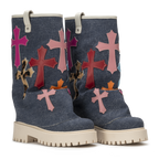 CHUNKY CROSS – Denim Blue-Sneaker-CRISTIANZEROTRE