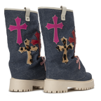 CHUNKY CROSS – Denim Blue-Sneaker-CRISTIANZEROTRE