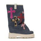 CHUNKY CROSS – Denim Blue-Sneaker-CRISTIANZEROTRE