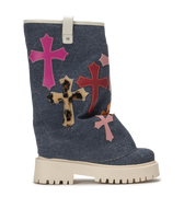 CHUNKY CROSS – Denim Blue-Sneaker-CRISTIANZEROTRE