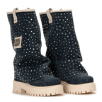CHUNKY DIAMOND – Denim Blue Boots-Sneaker-CRISTIANZEROTRE