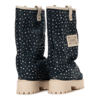 CHUNKY DIAMOND – Denim Blue Boots-Sneaker-CRISTIANZEROTRE