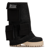 CHUNKY – Utility Black Pocket Boot