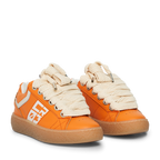 Dude – Orange Leather-Sneaker-CRISTIANZEROTRE