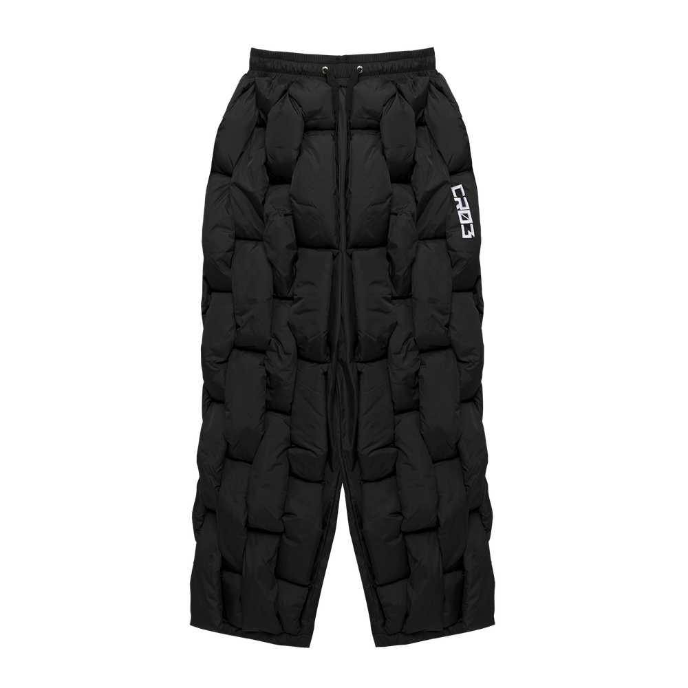 Glacier Pant – Black Weave Pant-Outwear-CRISTIANZEROTRE