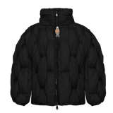 GLACIER PUFFER – Black Weave