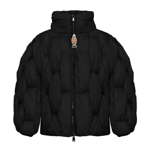 Glacier Puffer – Black Weave-Outwear-CRISTIANZEROTRE