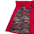 Glacier Puffer – Red Weave-Outwear-CRISTIANZEROTRE