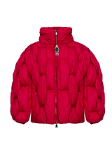GLACIER PUFFER – Red Weave