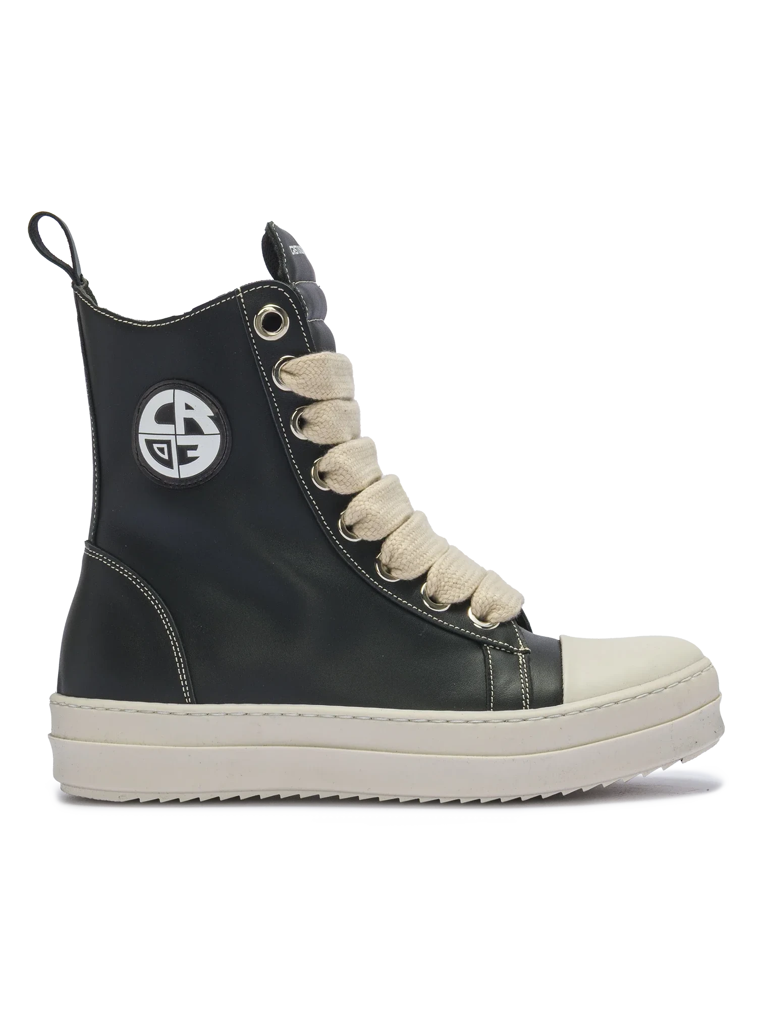MIRAGE – Leather with Cream Laces