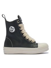 MIRAGE – Leather with Cream Laces