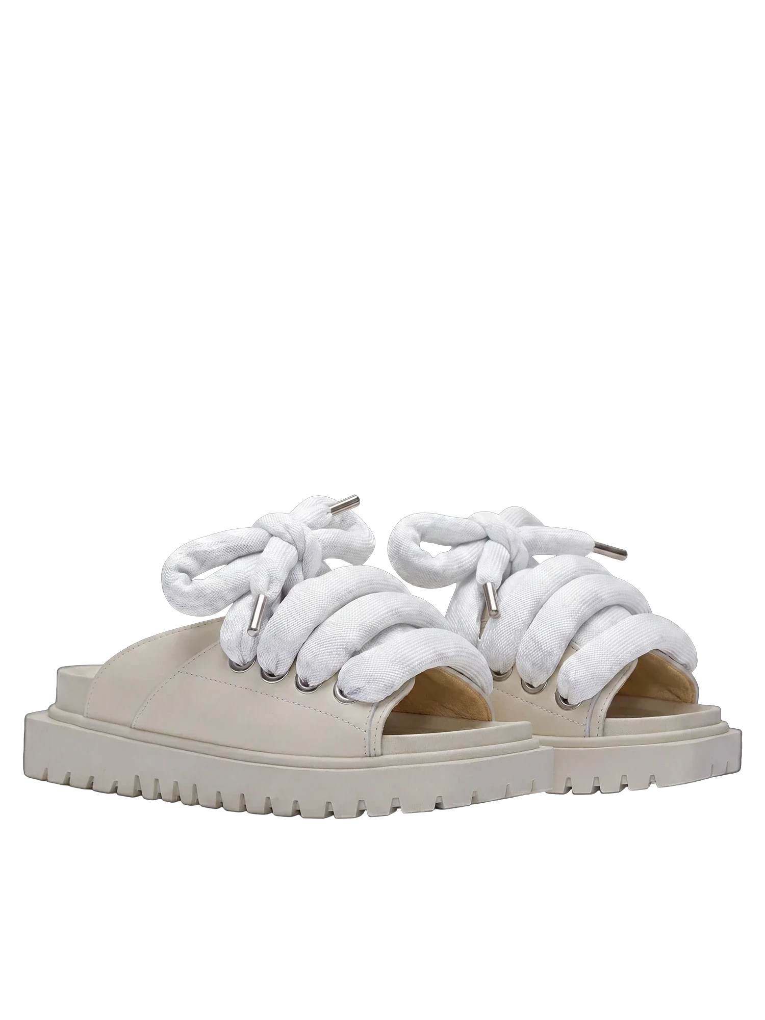 Sandal - Cream Leather - LT Ice