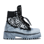 STARBOOT CUSTOM – White Eyelets Painted Edition