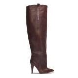 STORM – Bordeaux High-Heel Over-The-Knee Boots