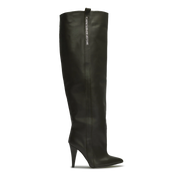 STORM – Dark Green High-Heel Over-The-Knee Boots
