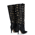 STORM – Gold Eyelet Boots