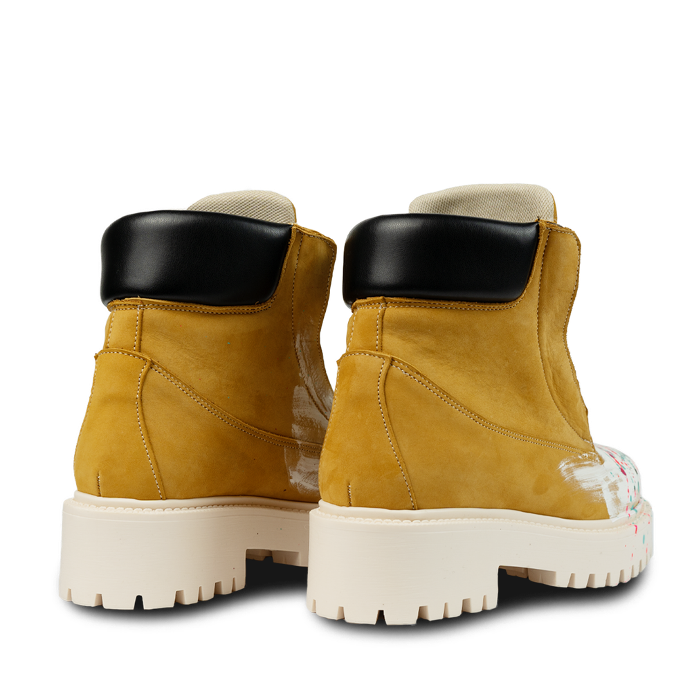 Starboot – Beige Handmade Nabuk-Sneaker-CRISTIANZEROTRE