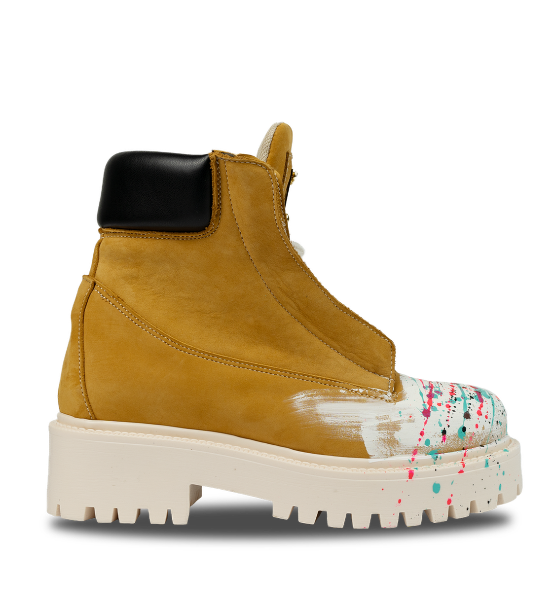 Starboot – Beige Handmade Nabuk-Sneaker-CRISTIANZEROTRE
