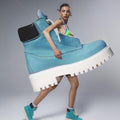 Starboot – Torquese Nabuk-Sneaker-CRISTIANZEROTRE