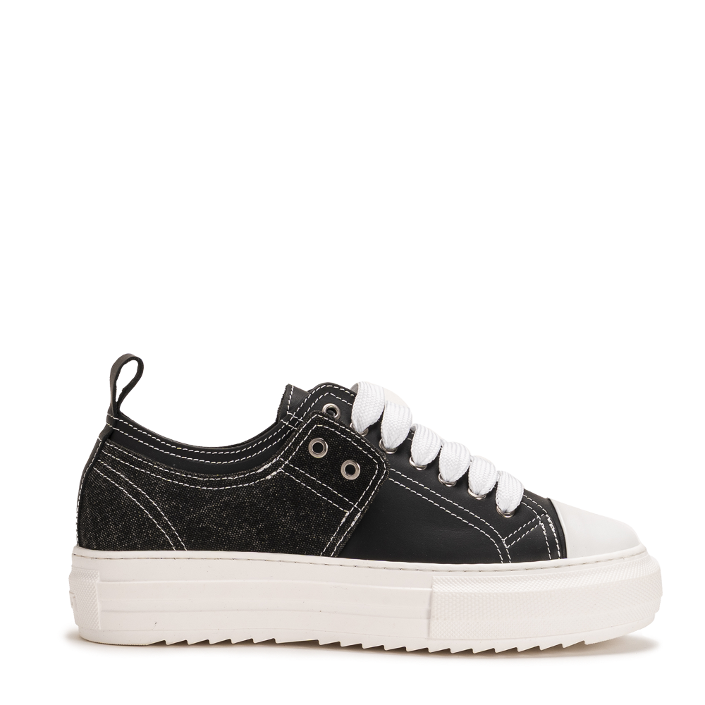 Stride – Noir Contrast-Sneaker-CRISTIANZEROTRE