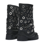 CHUNKY – Black Silver Giant Eyelets Edition