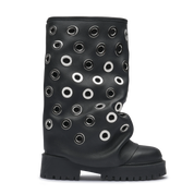 CHUNKY – Black Silver Giant Eyelets Edition