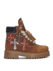 STARBOOT CUSTOM – Studded Cross Leather