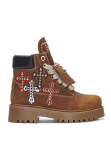 STARBOOT CUSTOM – Studded Cross Leather