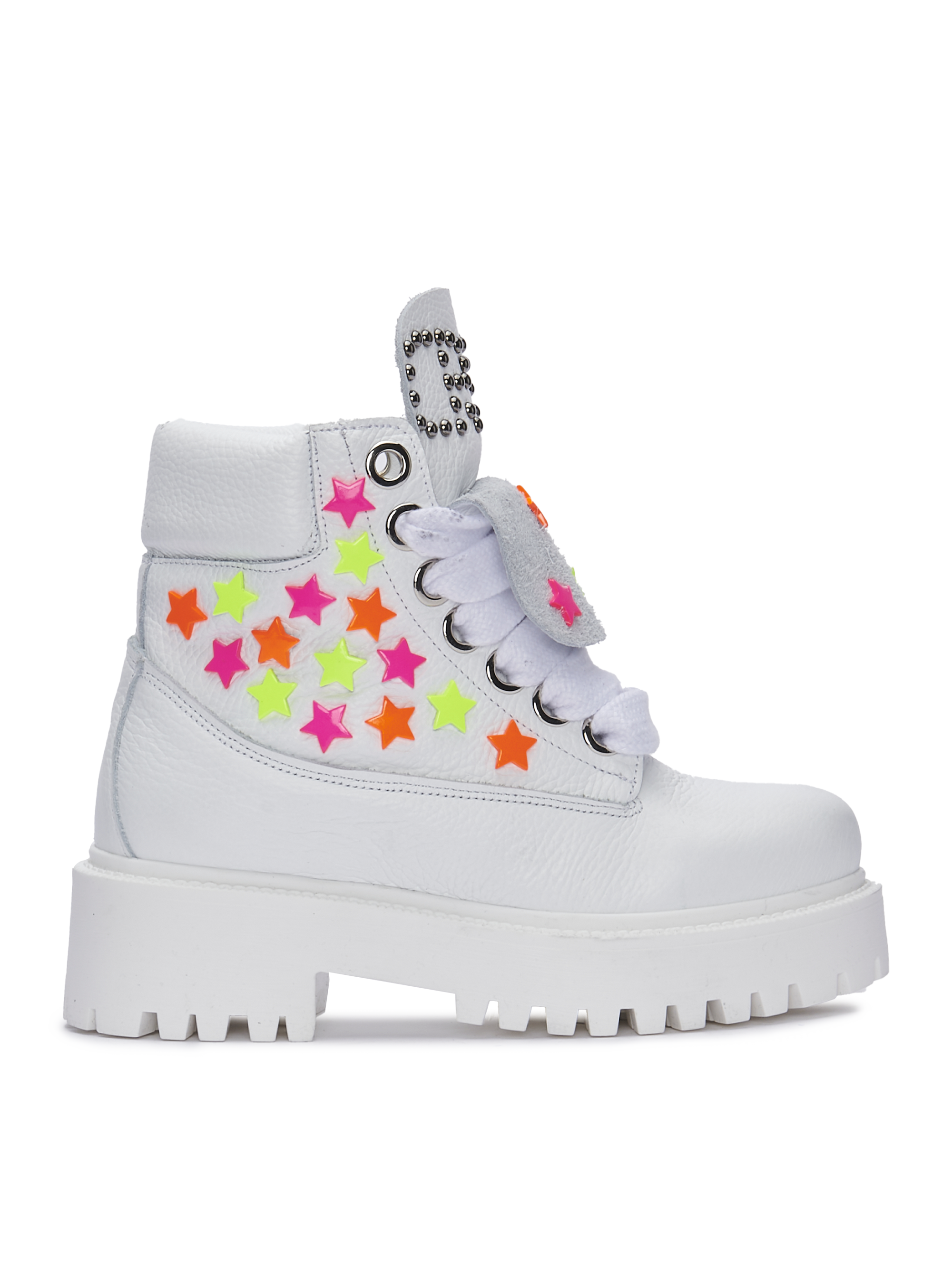 STARBOOT CUSTOM – Neon Star Leather